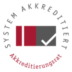 Stiftung Akkreditierungsrat - Accredited study programs at the FAU. Please click on the logo for more information.